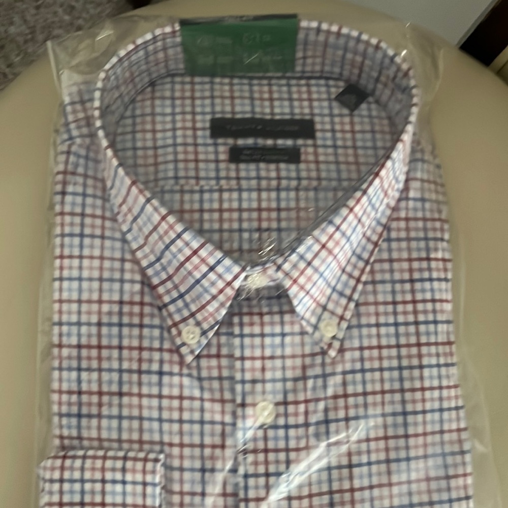 Tommy Hilfiger Raspberry Dress Shirt